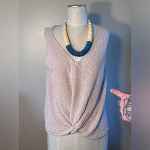 leela & lavender Blouse Sweater Large